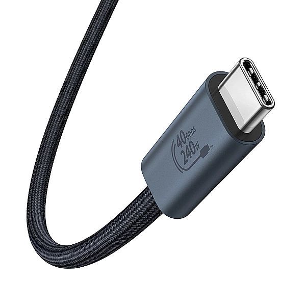 Kabel Baseus Cb Usb-c - Usb-c 240w Pd 8k 60Hz 1m - czarny