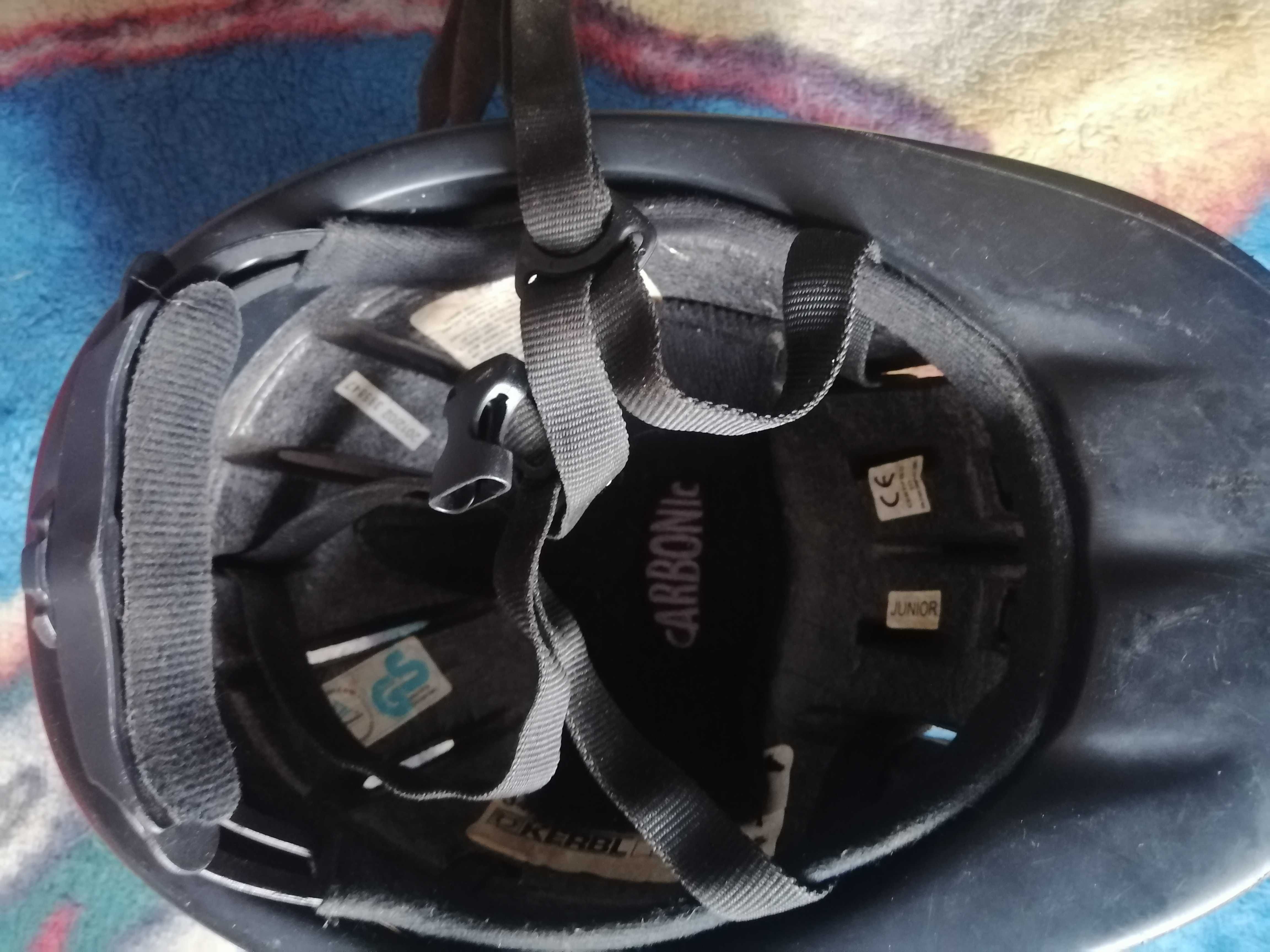kask jezdziecki KERBL CARBONIC 32709 junio 48r -54 do jazdy konnej