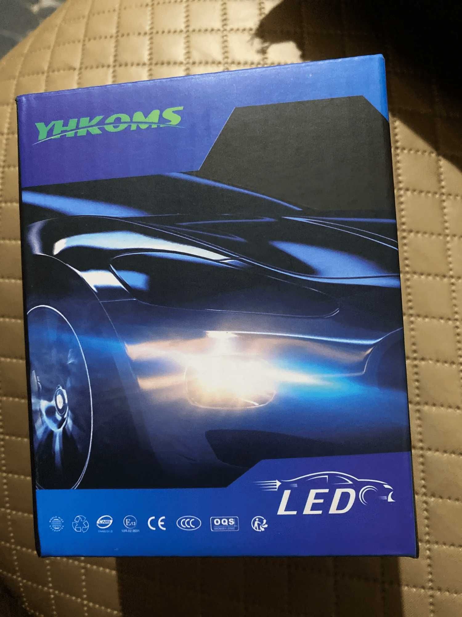 Автомобильные светодиодные LED лампы YHKOMS F2 Pro 120w (H8 H9 H11)