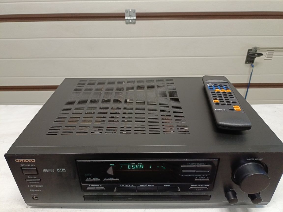 Amplituner AV ONKYO TX-DS474 DTS,DD, pilot