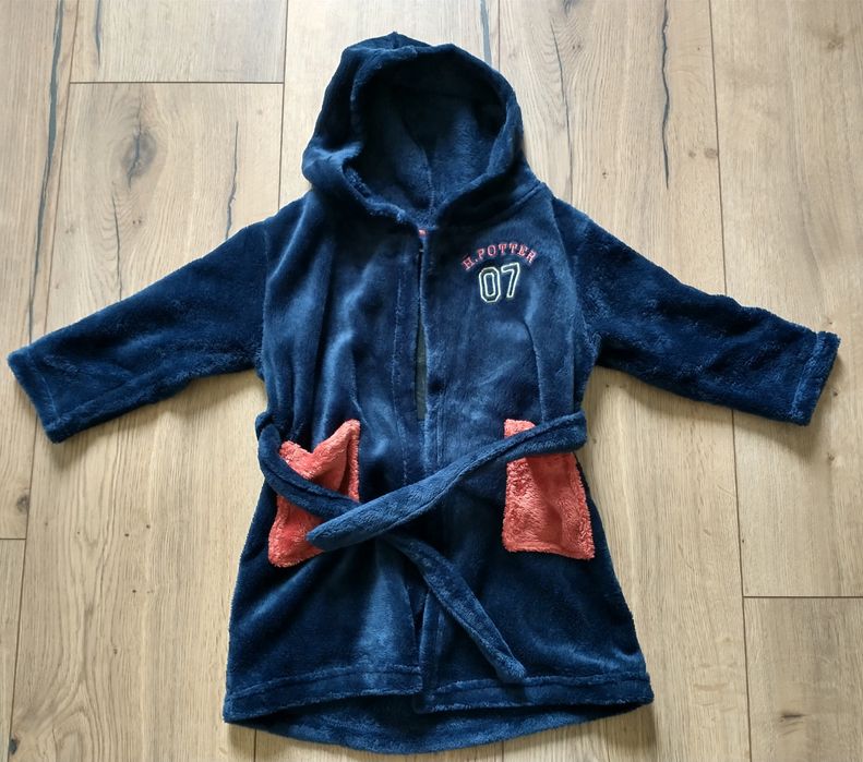 Szlafrok dziecięcy 98/104 z motywem Harry Potter