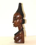 Escultura Africana Madeira (1968) - Angola