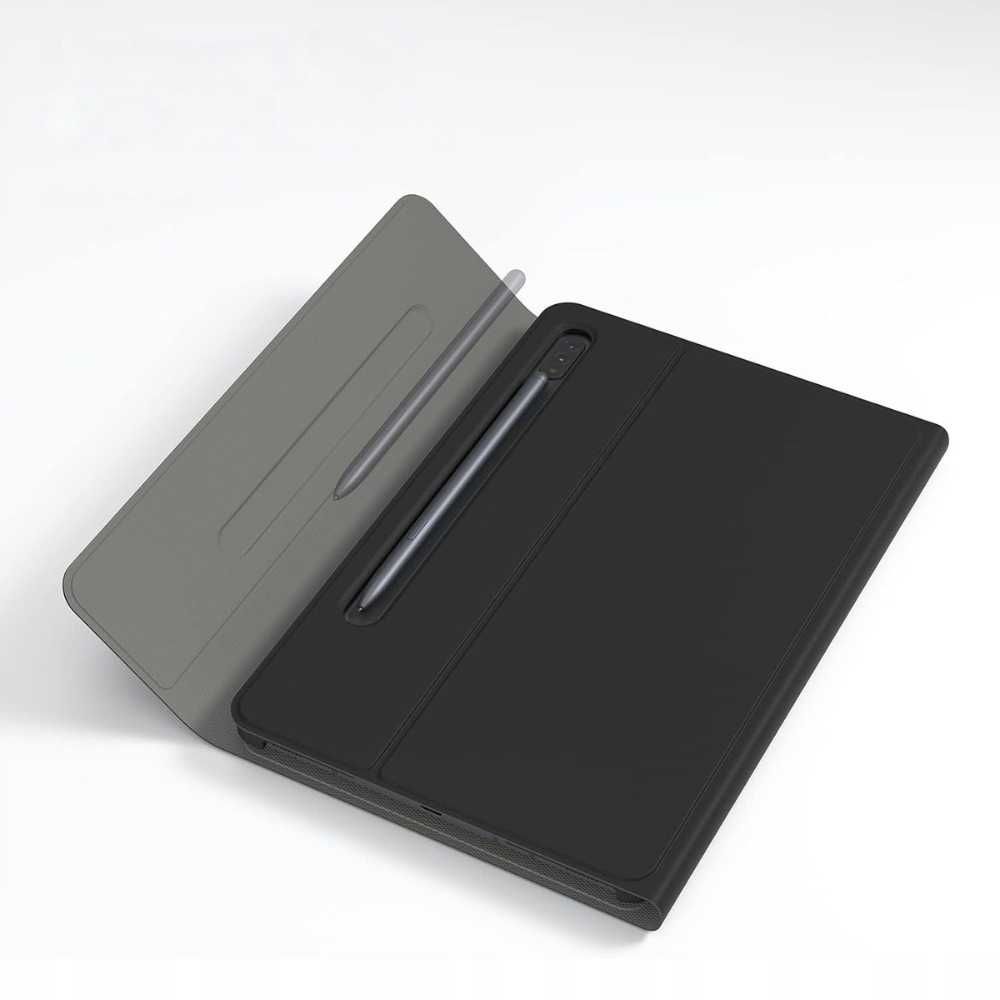 Etui Klawiatura QWERTZ z Touchpadem do Samsung Tab S8 i Tab S7 Czarna