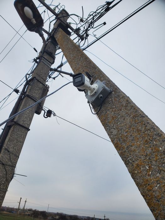 Монтаж-настройка  видеонаблюдения