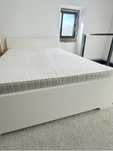 Cama Ikea + Gavetas de arrumação + Estrado LURÖY + Colchão HAFSLO