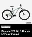 Bicicleta rickrider 9 aos 12 Nova