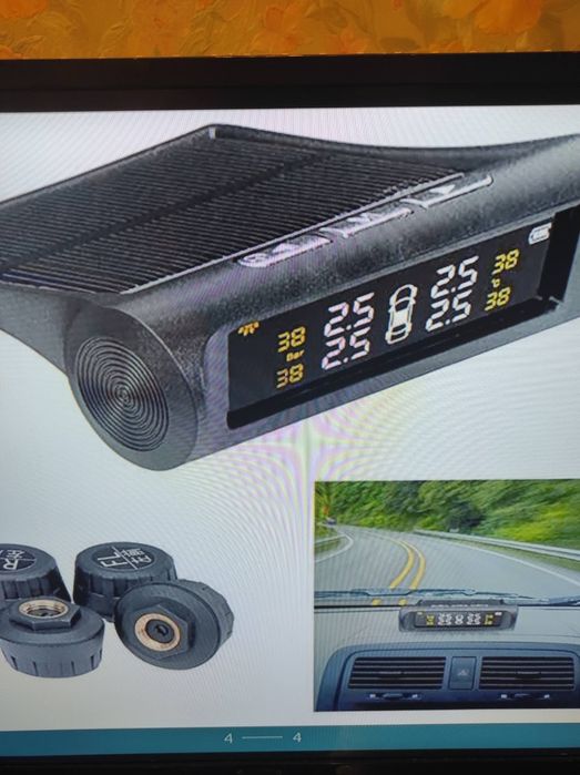 Система контроля давления в шинах TPMS с внешними датчиками