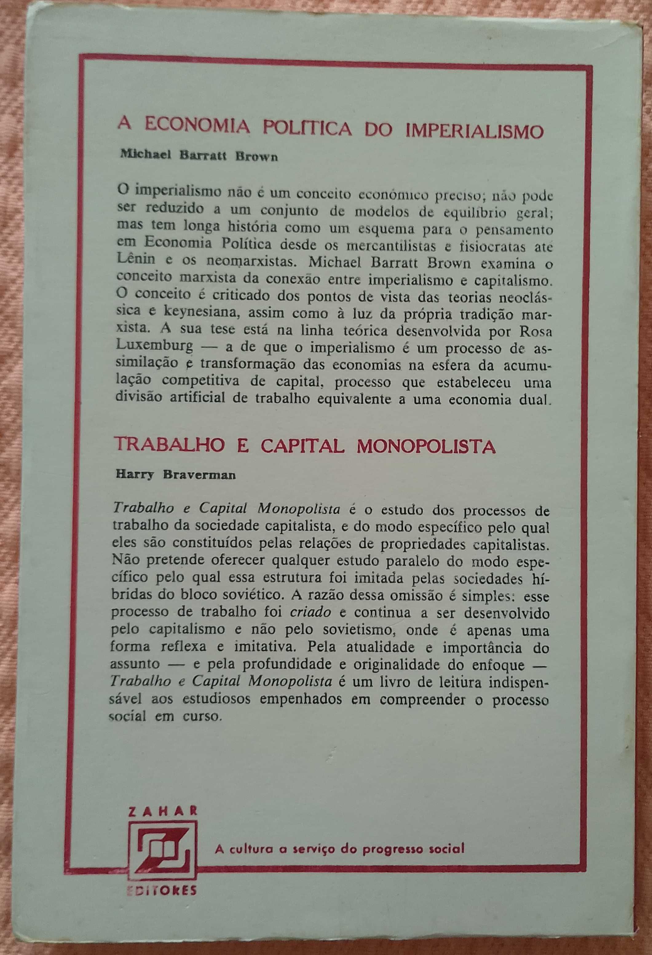 A economia, um antitexto, Francis Green, Peter Nore (org.)