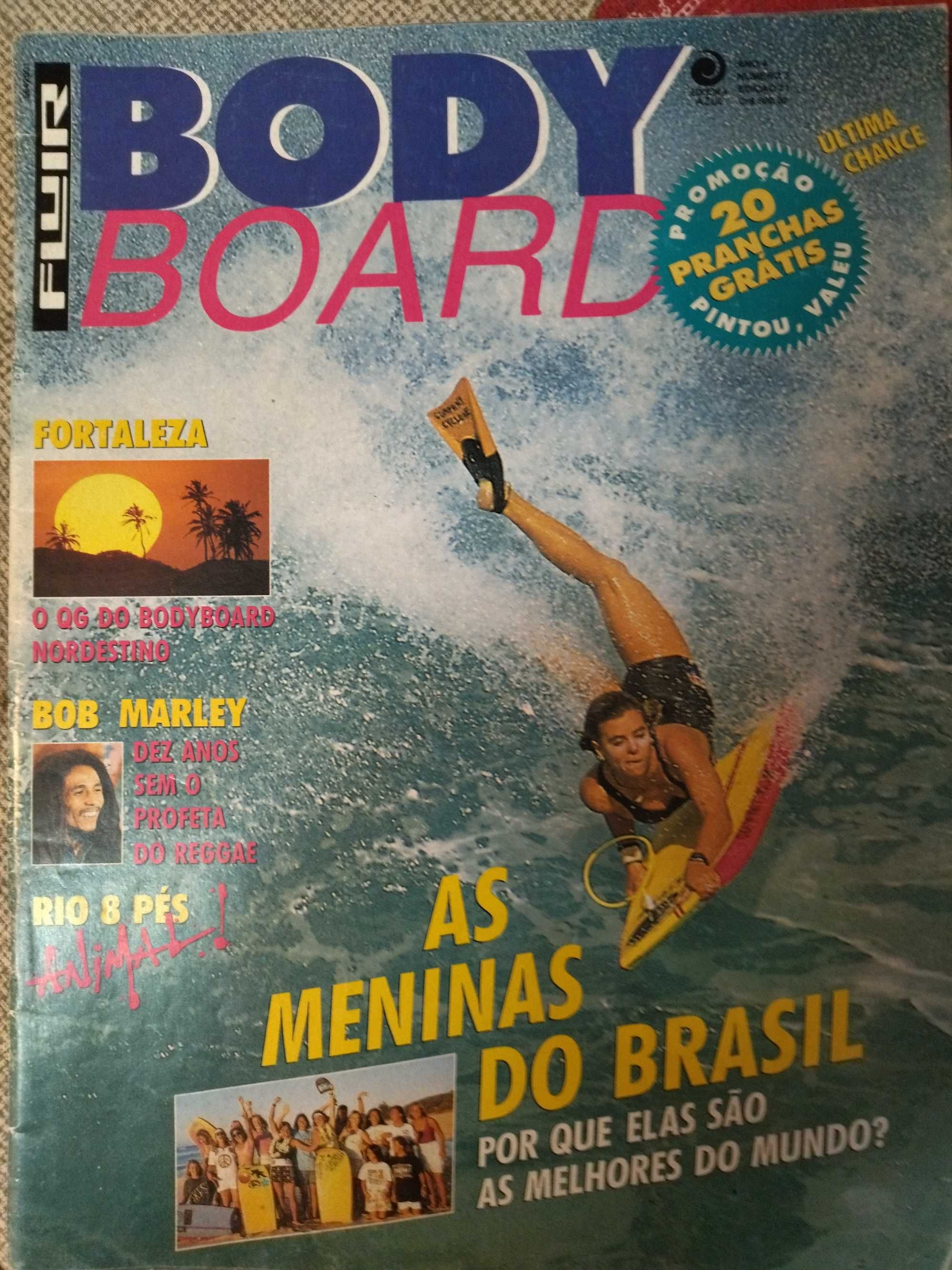 Revistas vintage de Bodyboard