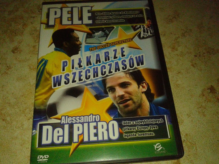 Piłkarze wszechczasów (DVD) Maradona, Pele, Zidane i inni