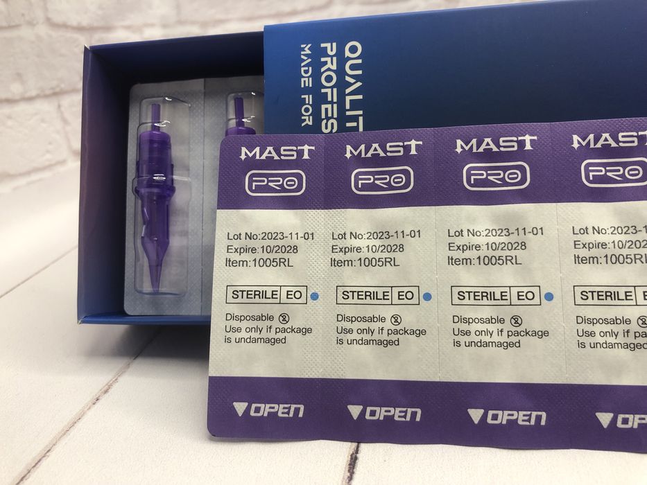 Картридж для тату Mast Pro 3RL,9RL (коробка)