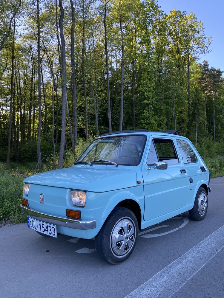 Maluch Fiat 126p st faltdach bosmal