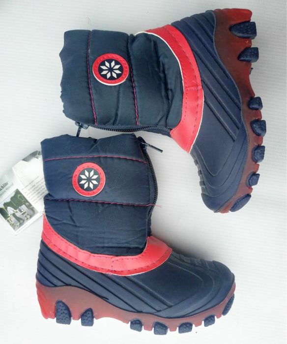 Термочоботи термосапожки lupilu з мигалками 25 р (16см)