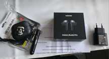 Galaxy Buds3 Pro nowe, oryg. w zestawie z etui I szybką ładowarka 25W