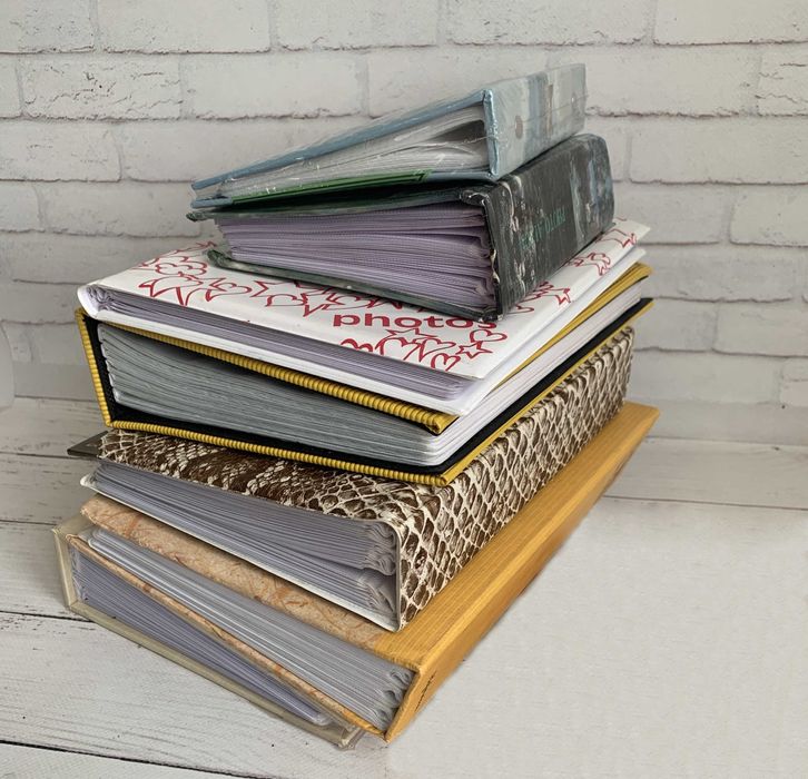 Фотоальбоми 7шт оргонайзери для фотографій колекційних листівок