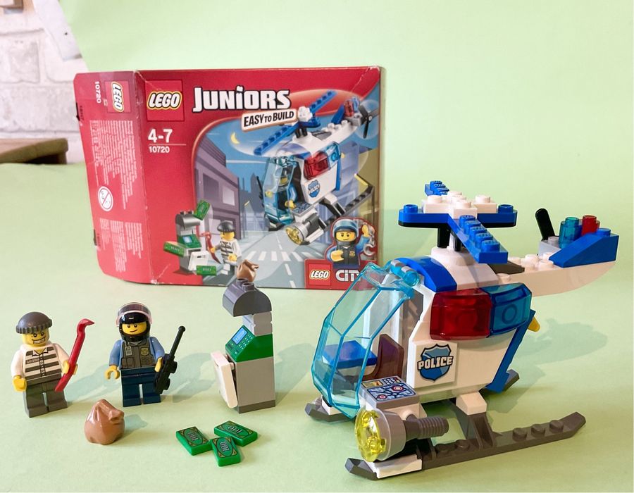 Lego City 10720- Helikopter policyjny, bankomat, myszki