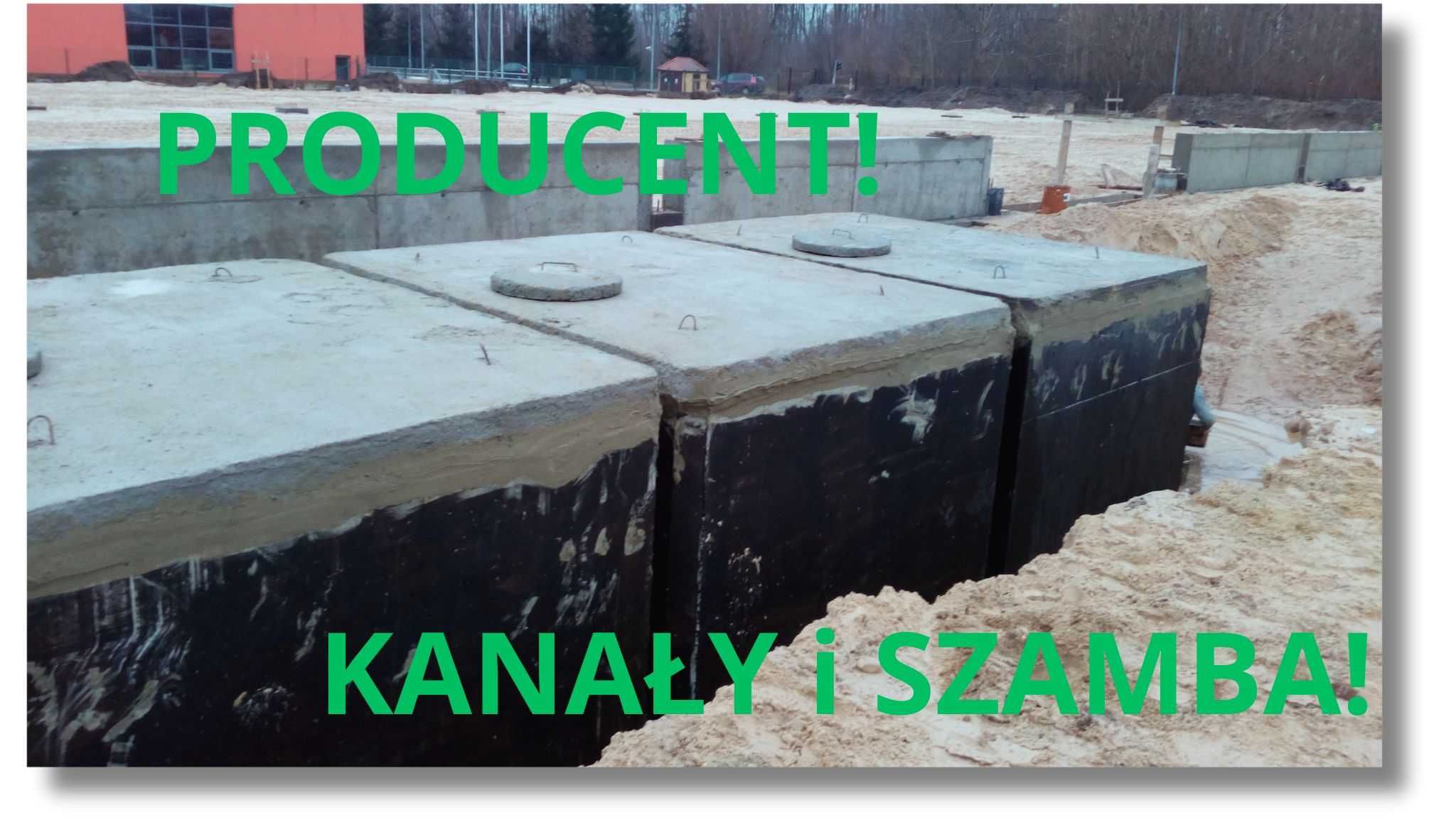 Szambo 8m3 szamba betonowe Zbiorniki EKO szczelne 100% Producent!