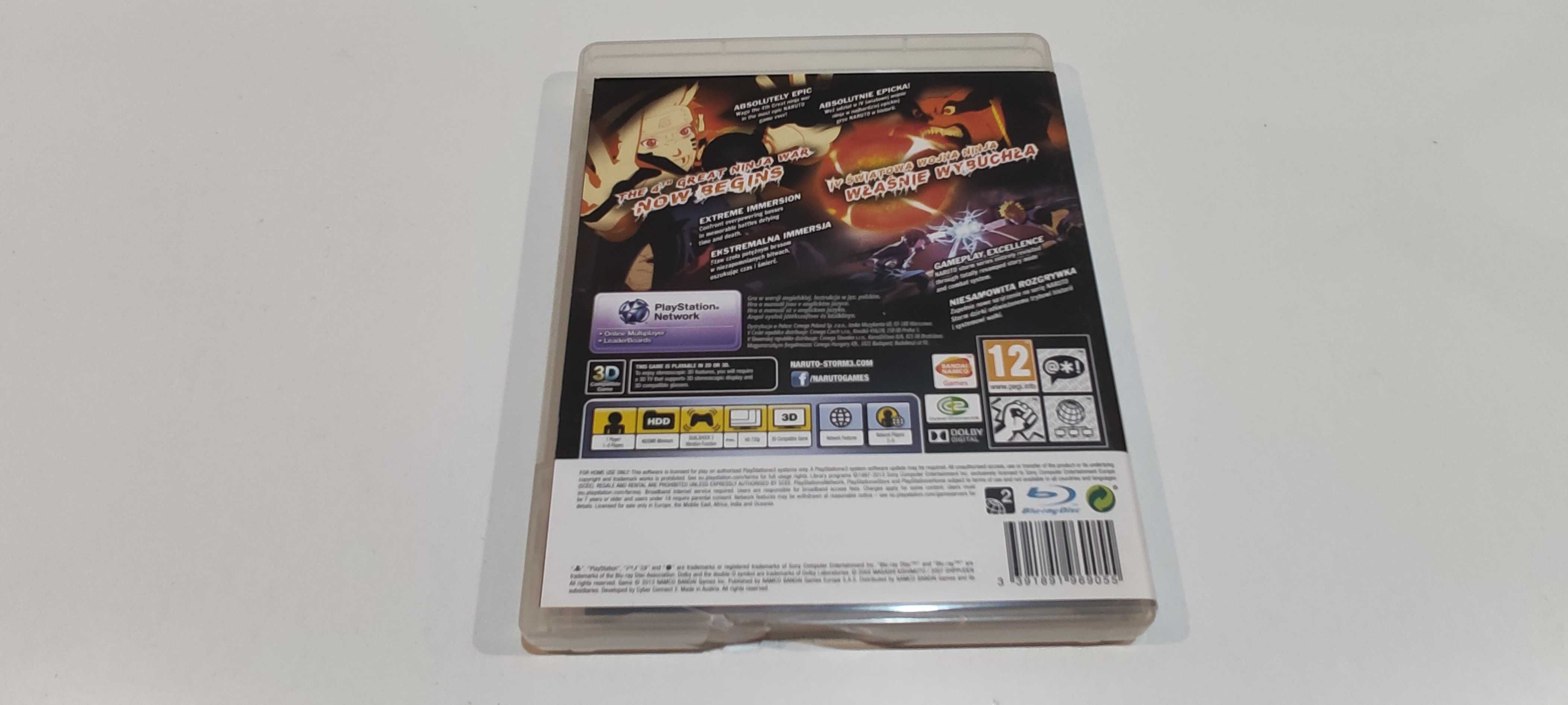 Gra Naruto Shippuden Ultimate Ninja Storm 3 PS3 PlayStation 3