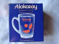 Новая чашка в коробке с лого Alokozay