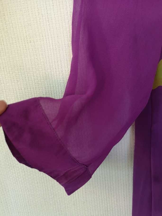 jedwabna sukienka Monsoon 40 M/L jedwab silk