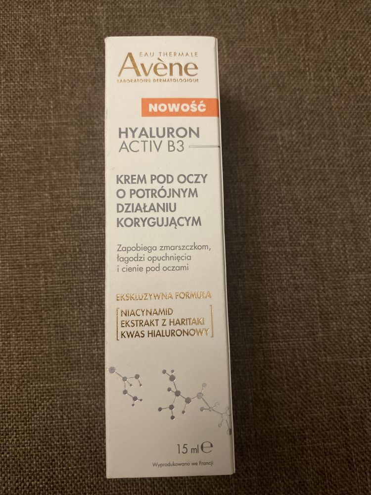 Avene hyaluron active b3 krem pod oczy