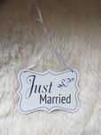 Wesele Tabliczka Just Married