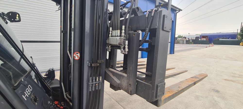 Wózek LINDE H80/900 H100 H70 TRIPLEX  pozycjoner paletyzer 8t 6,1m