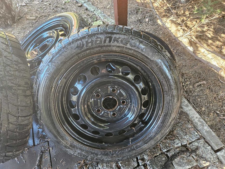 felgi stalowe 15" + opony zimowe hyundai i40