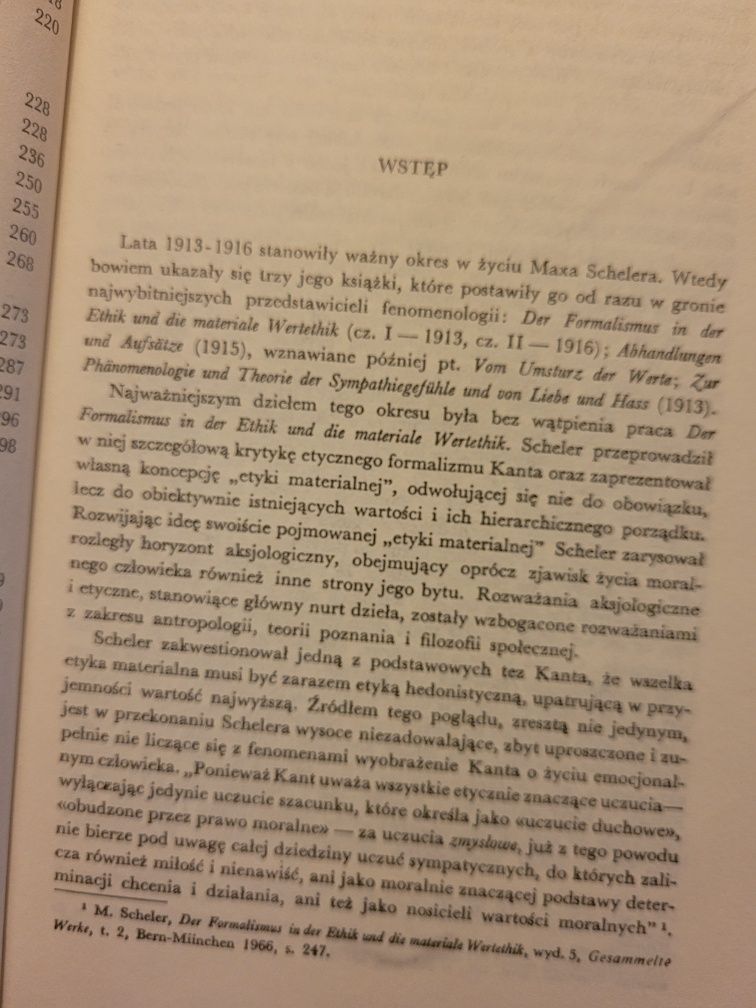 Max Scheler Istota i formy sympatii 1986 PWN