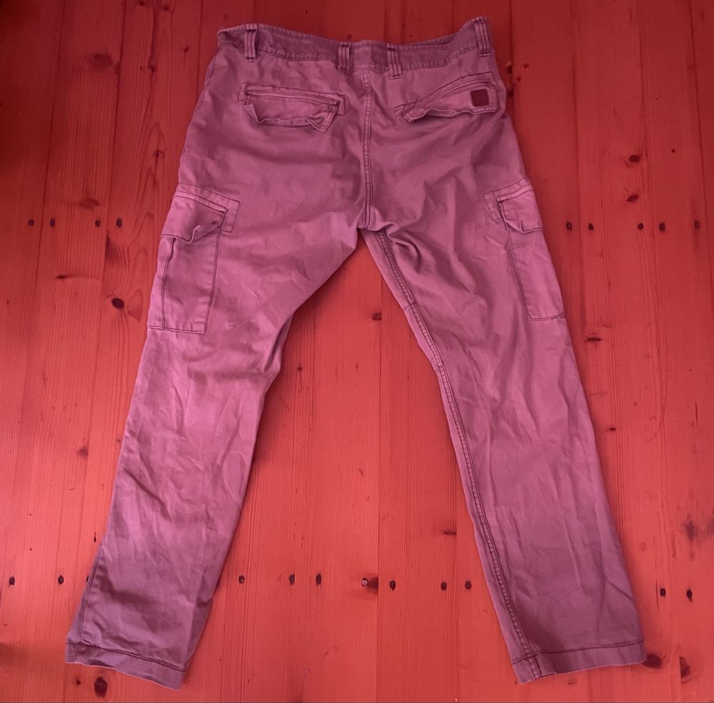 широкие карго штаны alpha industries