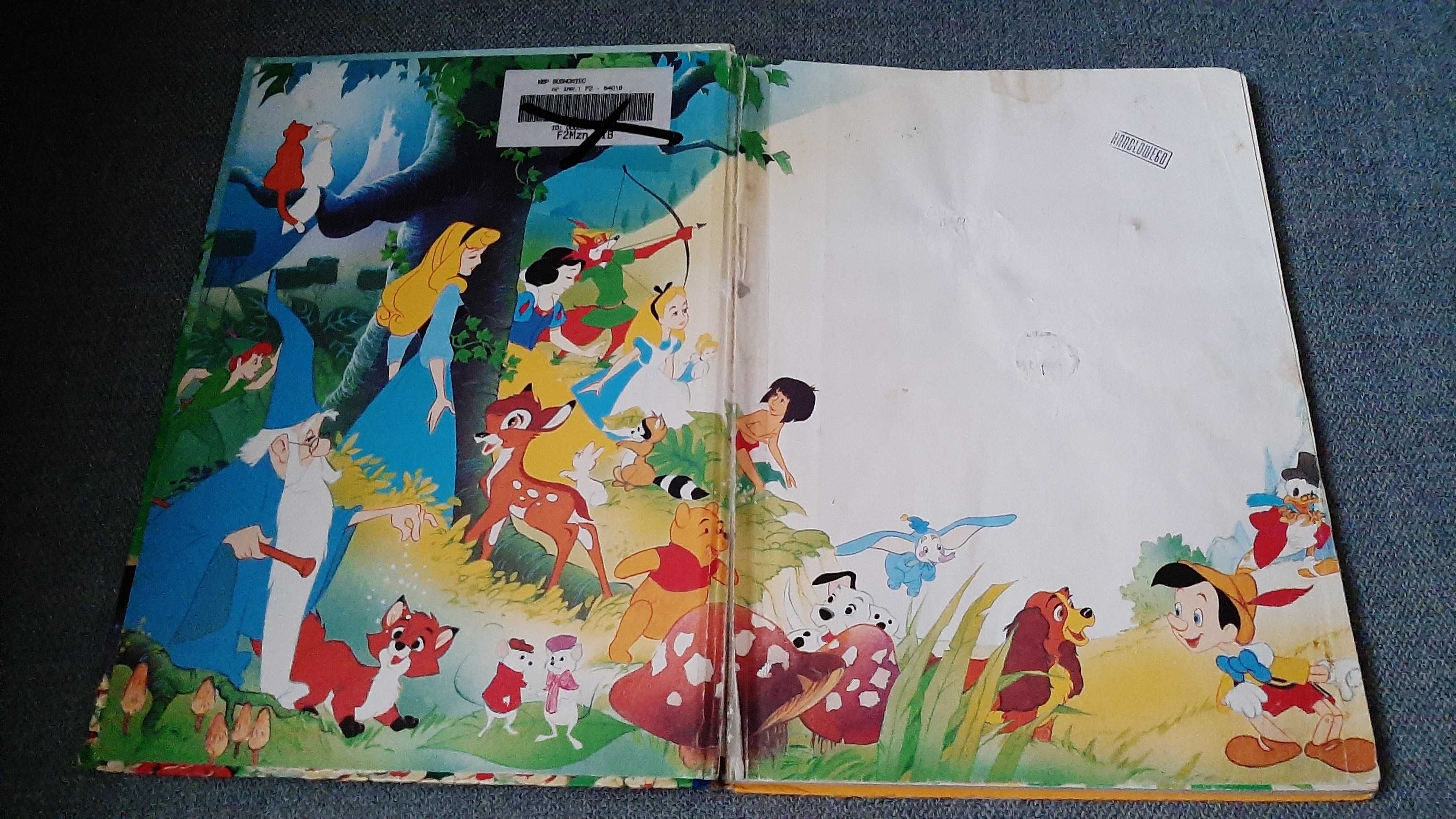 Disney Bambi i Tuptuś Format A4 EGMONT Twarda oprawa Jeremi Przybora