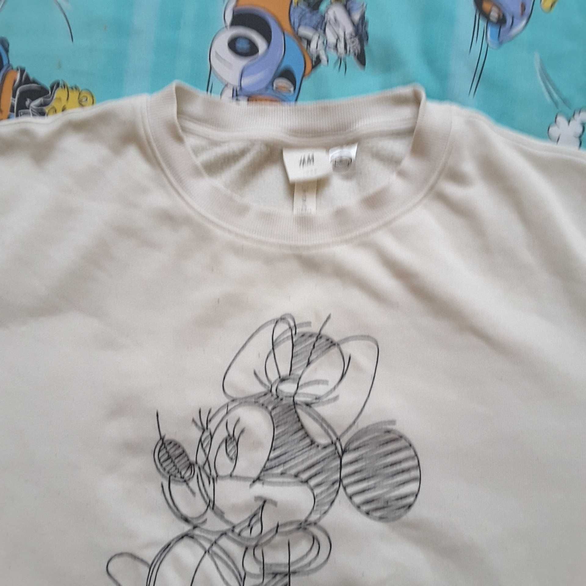 Bluza kolor ekri H&M rozmiar 170 Disney dla dziewczynki