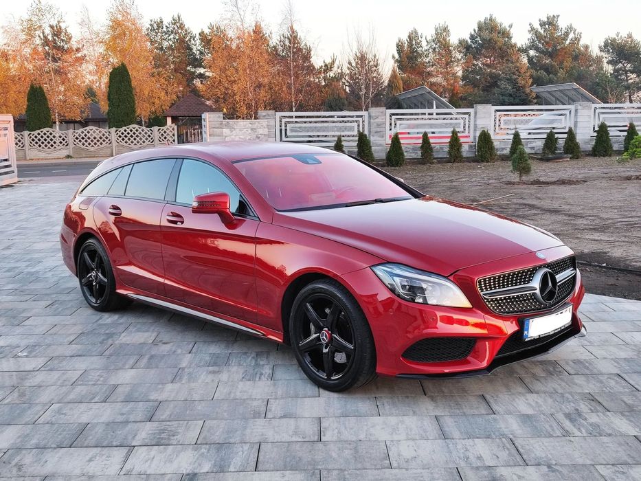 Mercedes-Benz CLS CLS350d 4Matic AMG NIGHT 9G-Tronic Salon Polska 1 Właściciel Zamiana