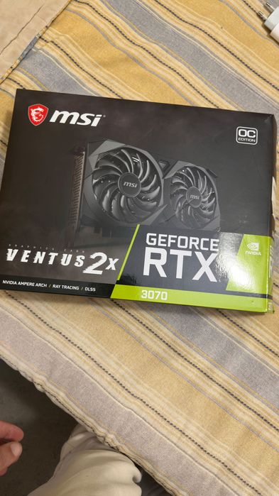 RTX 3070 Ventus 2x OC 8GB Como Nova
