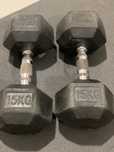 Halteres e discos olimpicos