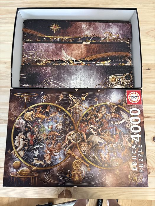 Puzzles de 1000, 1500 ou 4000 Peças