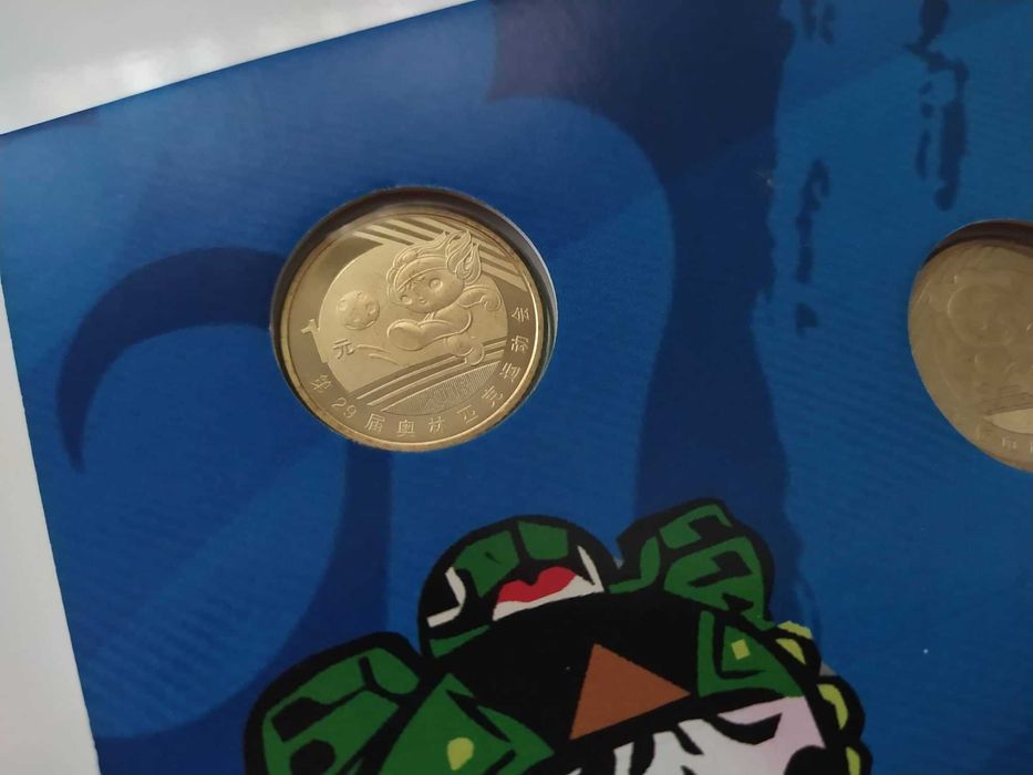 Moedas Comemorativas dos Jogos Olímpicos de Beijing 2008