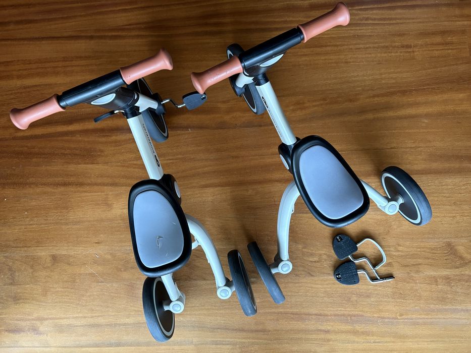 Gémeos 2 Triciclos evolutivos 3 em 1 Kinderkraft dos 12  meses aos 5 a