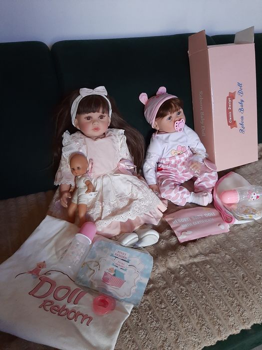 Dwie lale Reborn Doll