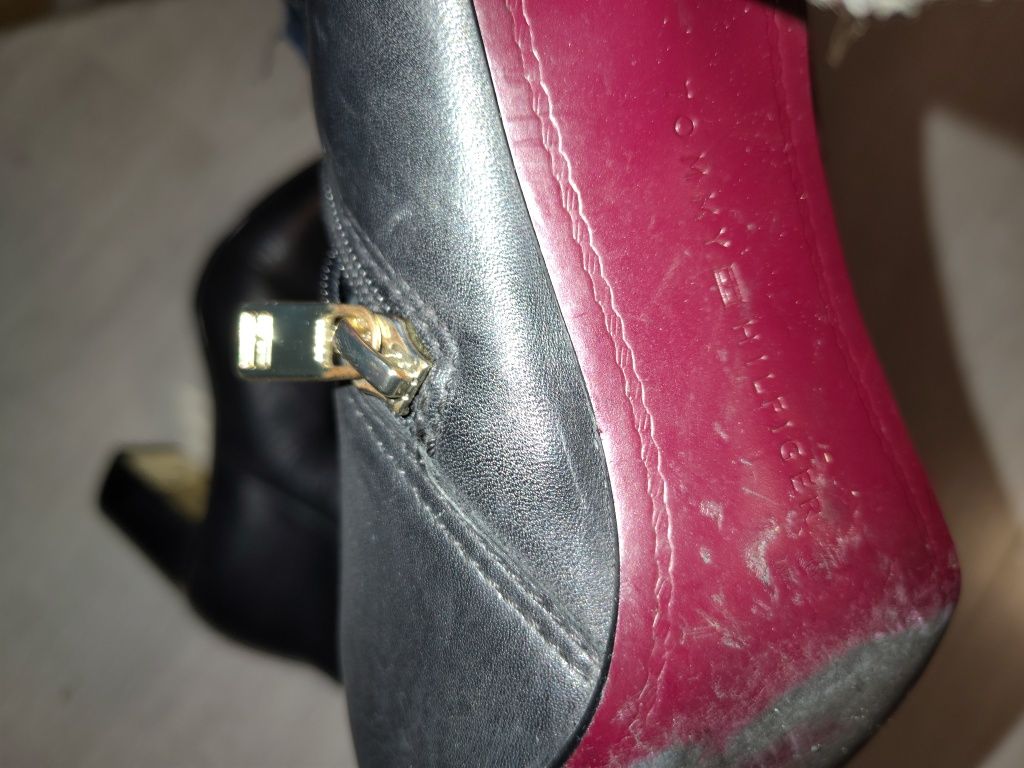 Buty botki Tommy Hilfiger 38 oryginalne skora