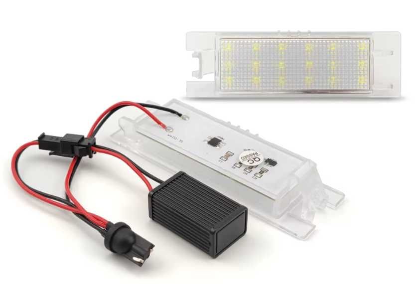 Par de Luzes LED para matrícula