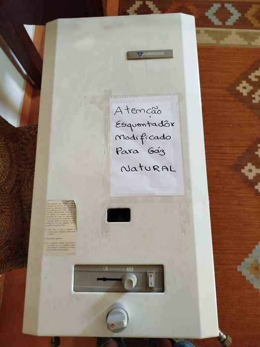 Esquentador a gás natural,