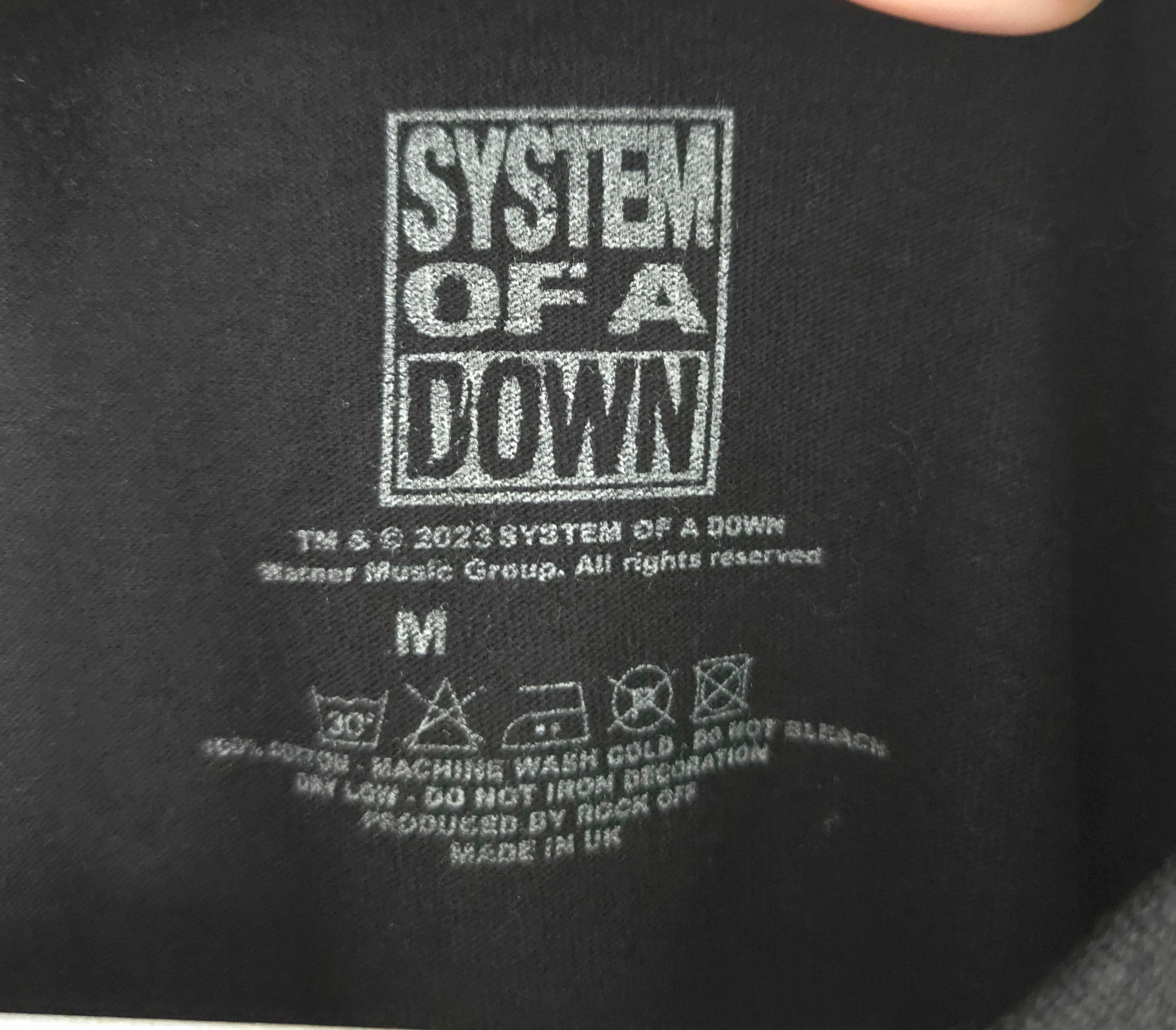 Мерч футболка System of a down