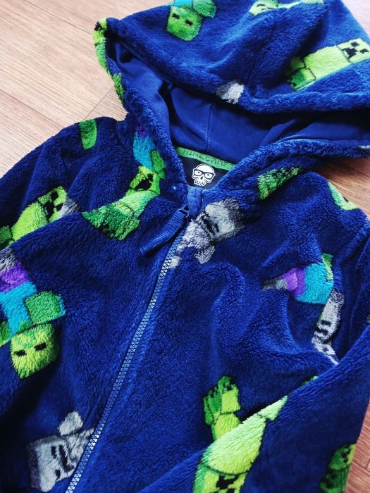 Кігурумі,флісовий ромпер, майнкрафт, 116 5-6