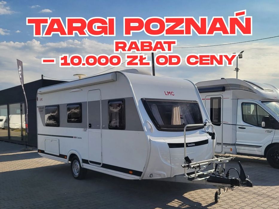 LMC Sassino 460 E - DMC 1200 kg  RABAT TARGI POZNAŃ DMC: 1200 kg /  / Doposażona / FV 23% / Dealer LMC
