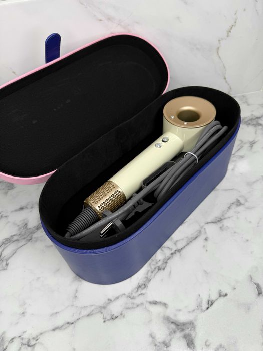 Фен Dyson Super Hairdryer (золотий) з кейсом — Розкішний догляд