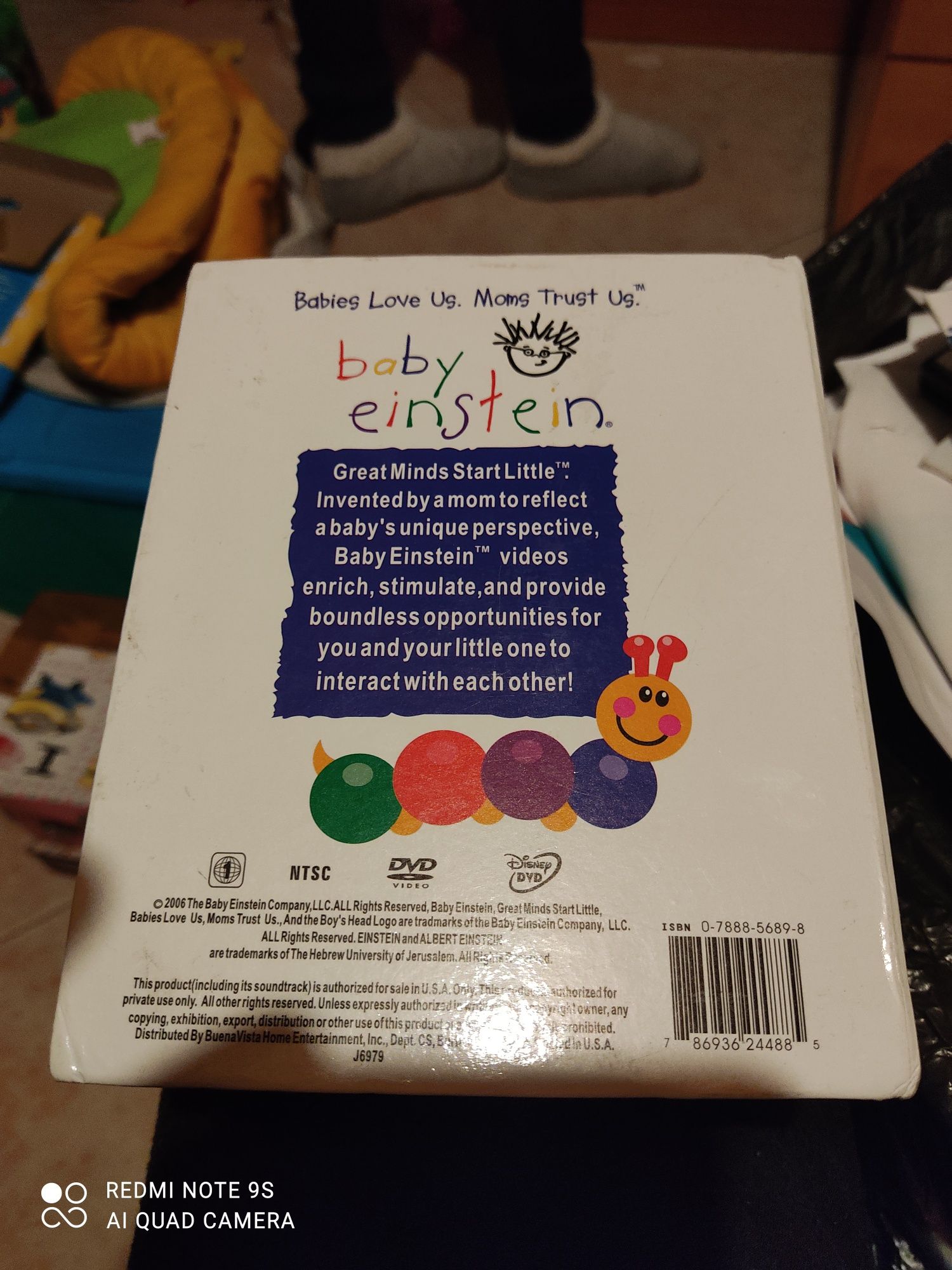 BABY EINSTEIN DVD COLLECTION (26 disc Disney Baby Einstein DVD Box Col