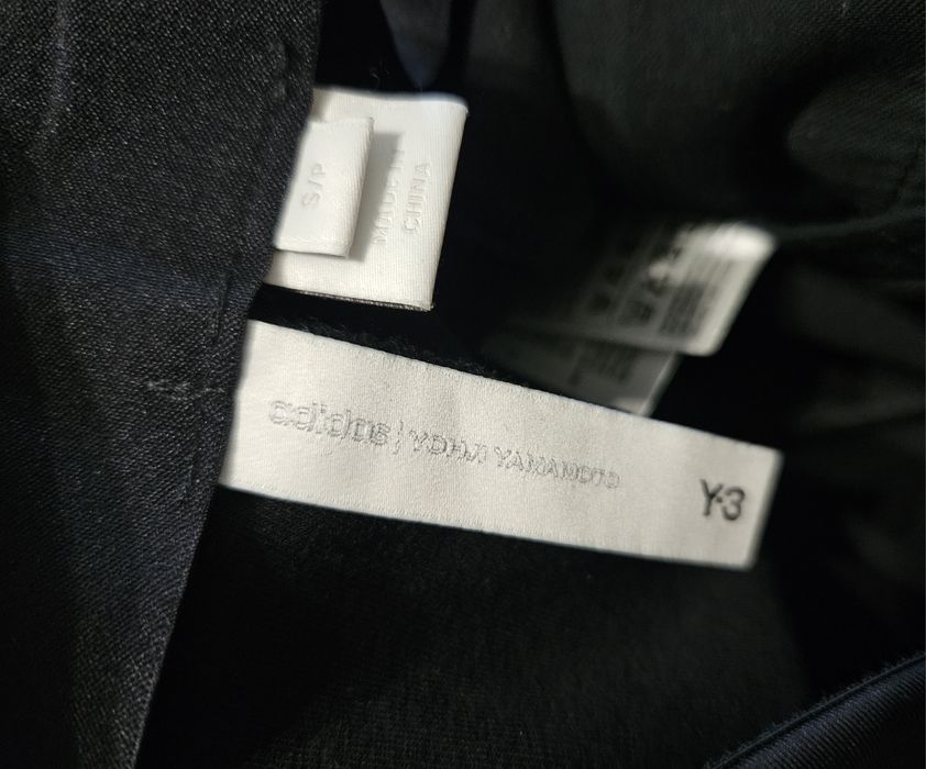 Czarne spodnie dres Y-3 adidas