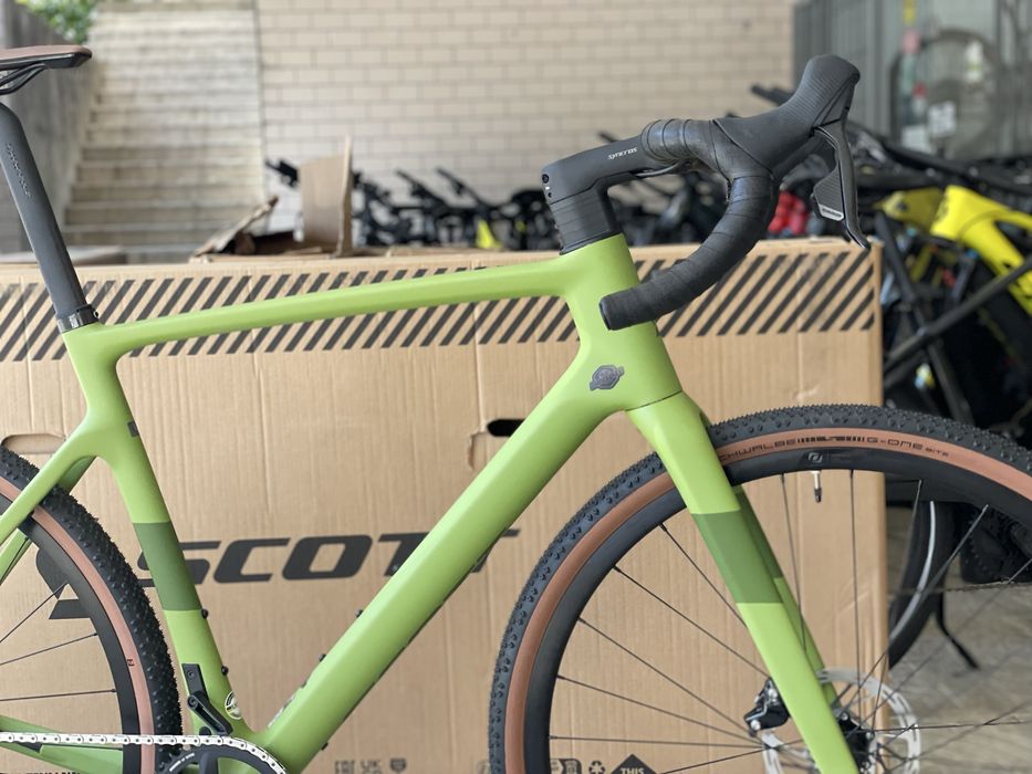 Bicicleta de Gravel Scott Addict Gravel 30 green