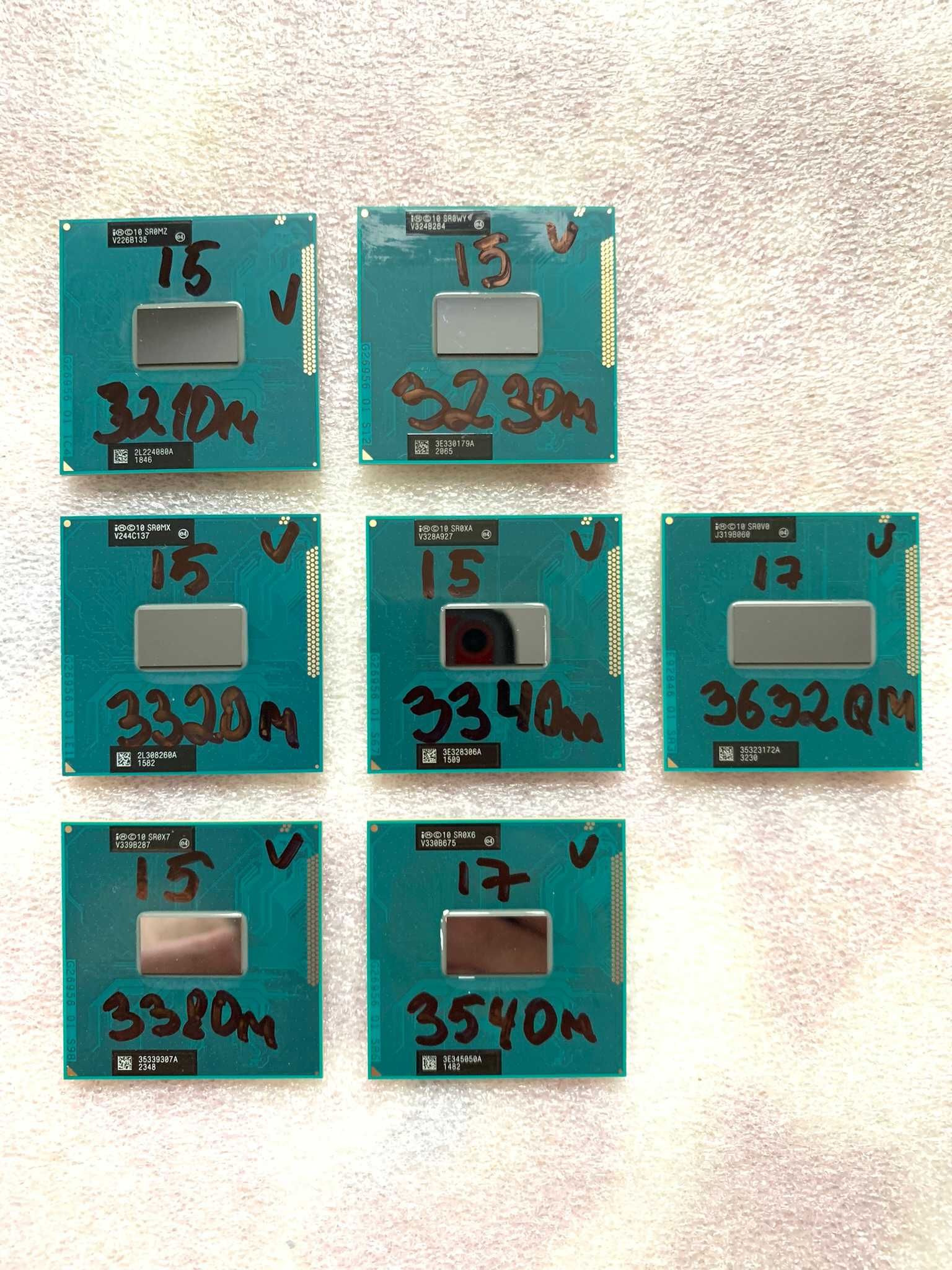 i5-3210M 3230|3320|3340|3360|3380 процесори Intel Core для ноутбука